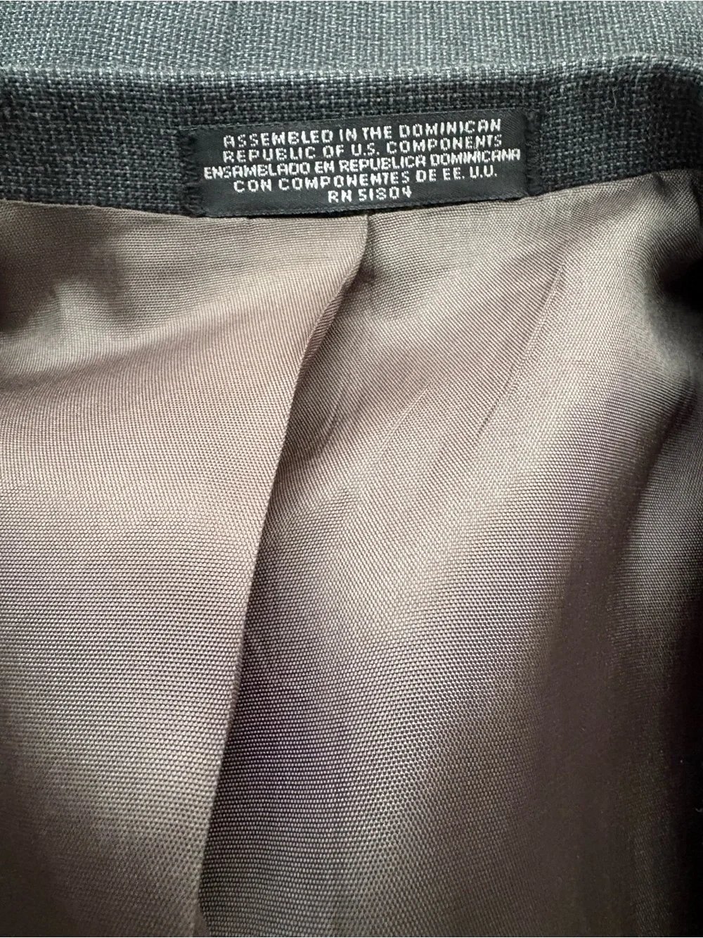 Classic City Streets Men's Double-Breasted Gray Blazer measurements in photos
